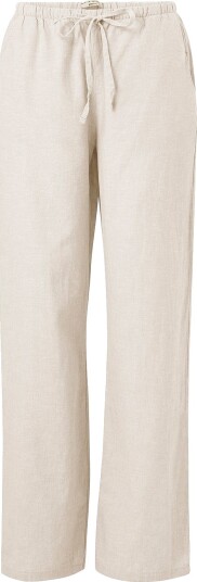 Gina Tricot Bukser Dina Linen Trousers Beige Gina Tricot Bukser Dina Linen Trousers Beige