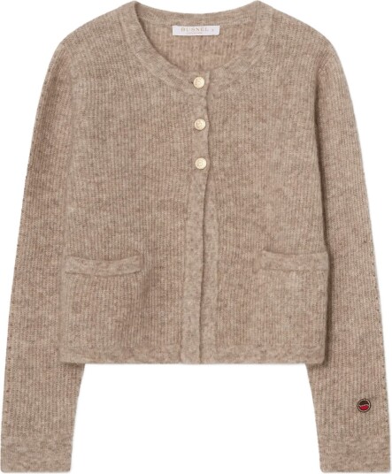 BUSNEL Sienna Ribb Cardigan MELE MELANGE 44 BUSNEL Sienna Ribb Cardigan MELE MELANGE 44