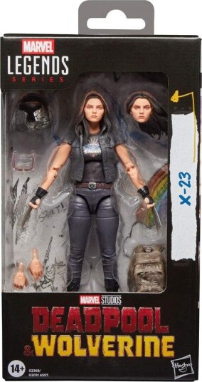 Northix Marvel Legends Deadpool & Wolverine X-23 Figur 15 cm