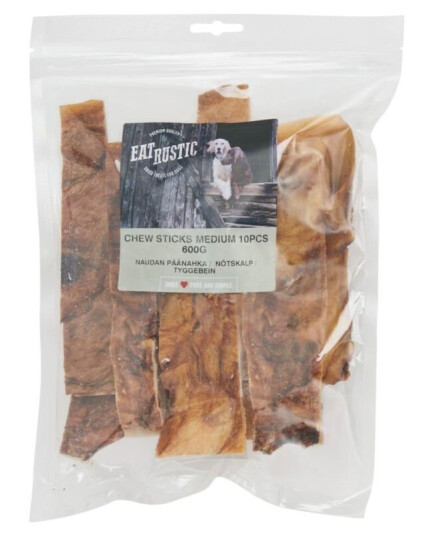 Eat Rustic Tyggestenger Medium 10-Pakning 10-Pack