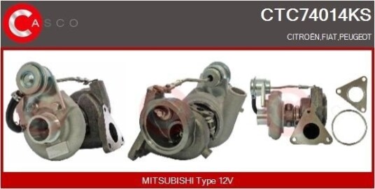 Turbolader CASCO CTC74014KS