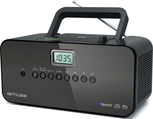 Muse M-22 BT Bærbar FM-radio med Bluetooth og CD/AUX