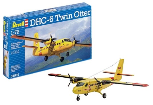 Revell DHC-6 Twin Otter Modellfly 1/72 Byggesett