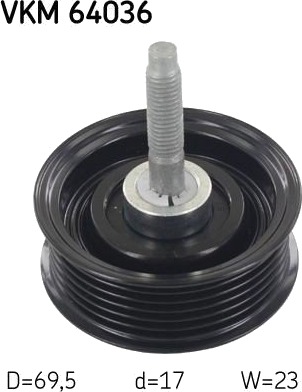 Løpehjul vifterem SKF VKM 64036