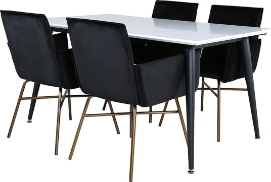 Venture Home Spisegruppe Venture Home Jolie med 4 Annika Stoler GR22312