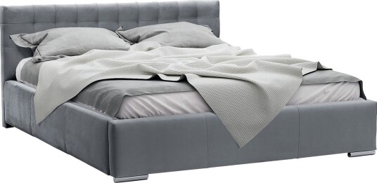 Vento Sengeramme med Oppbevaring 180x200 Grå