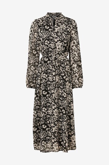 Object Maxikjole objJill L/S Dress PB15 Beige