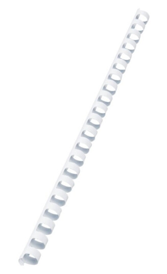 Gbc Combbind 12 Mm 21 Ringer A4 210 X 297 Mm 95 Ark Hvit 100 Stk Plastbindekam For Combbind Ibimaster 250E