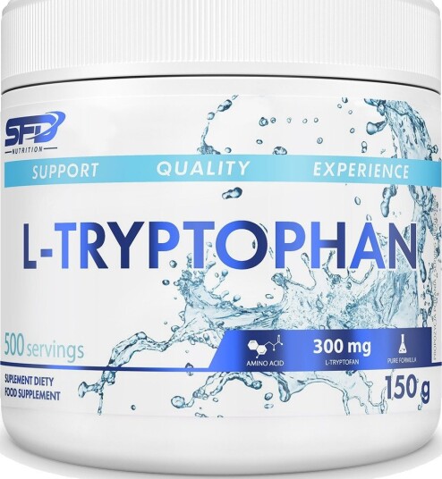 L-tryptofan pulver 150 g (ca. 500 porsjoner)