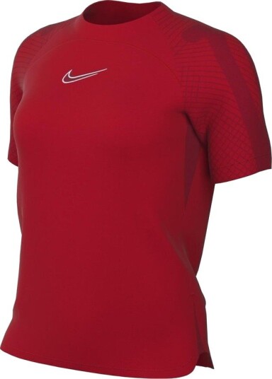 Nike Trenings T Skjorte Dri FIT Strike   Rød/Rød/Hvit Kvinner størrelse X Small