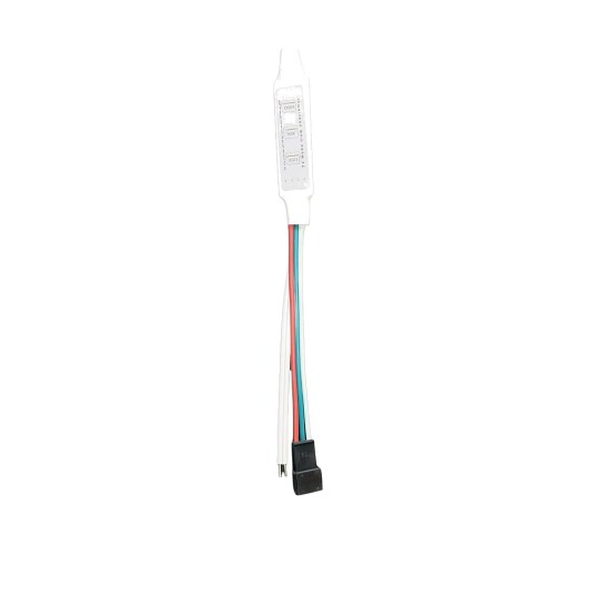 Mini kontroller for løpelys LED stripe Ledning styring