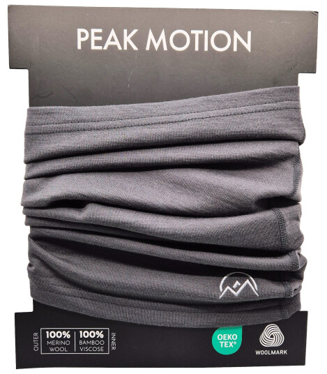 Peak Motion Fusion Wool Tube Dark Grey