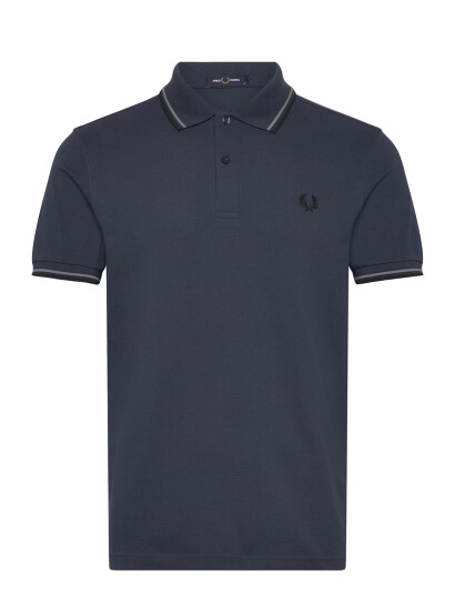 Fred Perry Twin Tipped Fp Shirt Navy XXXL