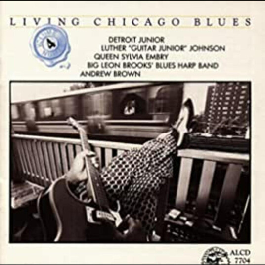 Diverse Artister Living Chicago Blues 4 CD