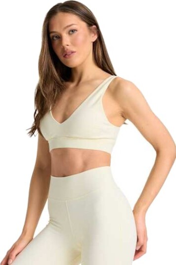 Caspara Cloudform V Shape Sports Bra Butter Yellow S