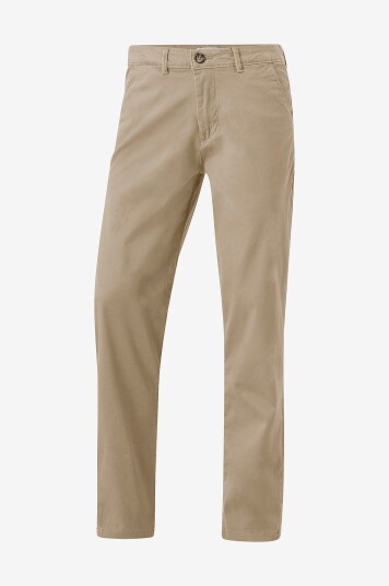 Selected Homme Chinos slhStraight New Miles 196 Flex Pant Grå