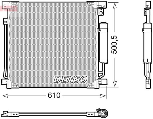 Kondensator DENSO DCN45013 Kondensator DENSO DCN45013