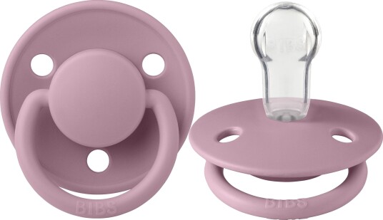 Bibs De Lux Silikonsmokk S Lilla