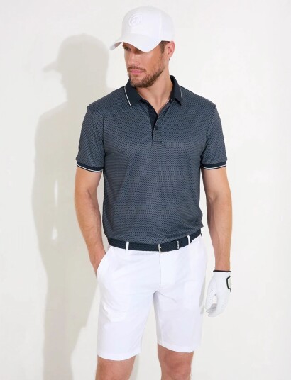 Abacus Mens Headfort Drycool Polo Navy S Abacus Mens Headfort Drycool Polo Navy S