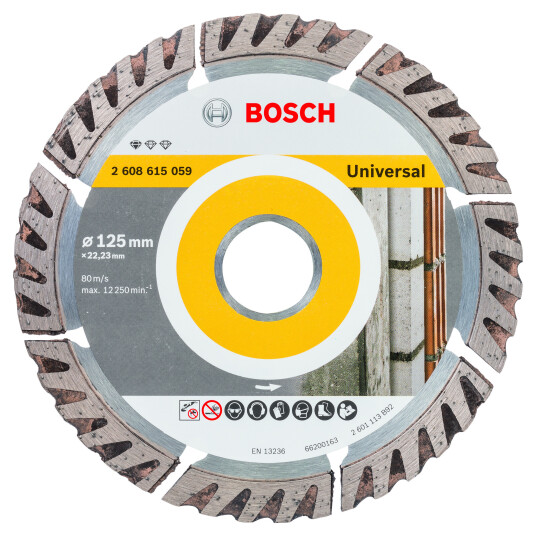 Bosch Diamantkappeskive 125 mm for Betong og Murverk