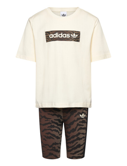Adidas Originals Cyc Tee Set Aop Cream 104 Adidas Originals Cyc Tee Set Aop Cream 104