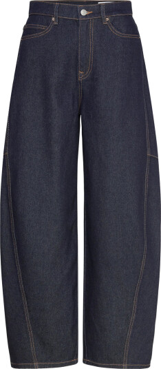 Vero Moda Vmkaitlin Hr Wide Barrel Jeans Si352 - Blue - 28 x 32