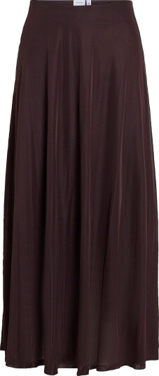 Vila   Skjørt viKarfa HW Midi Skirt   Brun