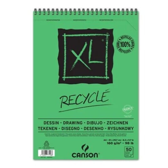Canson Tegneblokk Canson XL 50 ark 160 gr A4 Canson Tegneblokk Canson XL 50 ark 160 gr A4