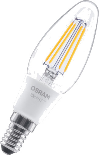 Osram Smart+ Wifi E14 pære 2700K 4W white 39x115 mm Osram Smart+ Wifi E14 pære 2700K 4W white 39x115 mm