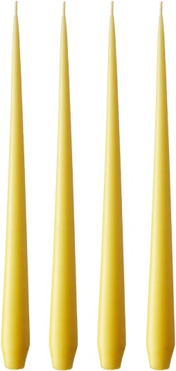 ester & erik lys 4 stk. matt Lemon drop 15 32 cm