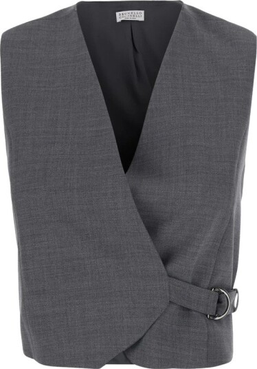 Brunello Cucinelli Dame Jakker Grå S,