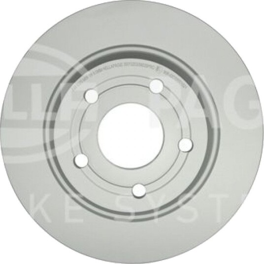Bremseskive HELLA 8DD 355 132 031