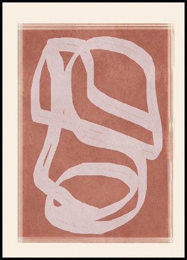 Abstract Flow III Plakat Plakat / 50x70cm