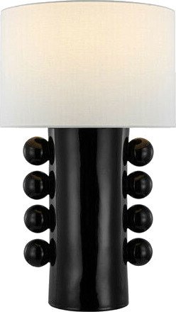 Tiglia Tall Table Lamp Black