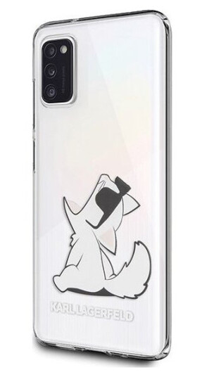 Karl Lagerfeld Choupette Fun Hardt Etui A41/A415 Gjennomsiktig Mobildeksel
