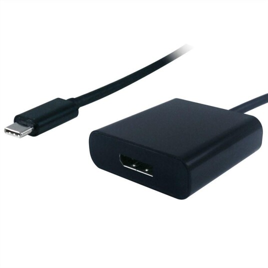 VALUE Cableadapter USB3.2 Gen2 C - DP M/F 4K@60Hz