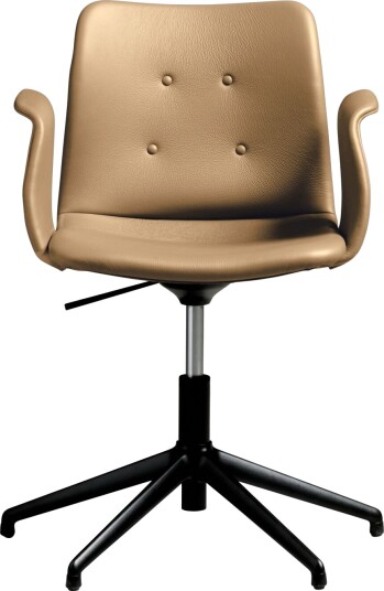 Sibast Furniture Bent Hansen Primum 5 stjerners Svingstol med Sving Sort/ Zenso 3 261