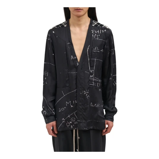 Rick Owens Herre Skjorter Svart M,