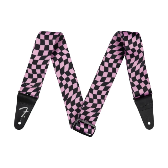 Fender Wavy Checkerboard Reim Pink Polyester Fender Wavy Checkerboard Reim Pink Polyester