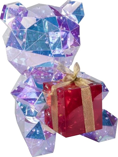 Konstsmide Diamantbamse 40 cm Flerfarget Konstsmide Diamantbamse 40 cm Flerfarget