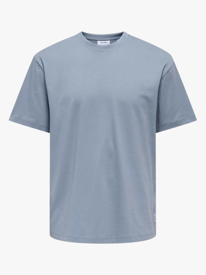 Only & Sons Fred Life Short Sleeve Tee Blå XL Only & Sons Fred Life Short Sleeve Tee Blå XL