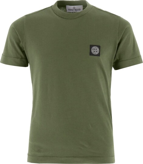 Stone Island T skjorte   Militær Green   Stone Island   8 år 128   T skjorte   Armygrønn
