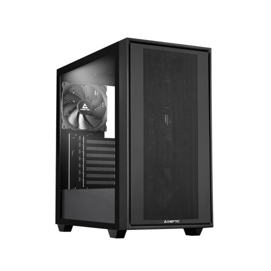 Chieftec Night Hunter E-ATX Gaming Kabinett med Herdet Glass Svart
