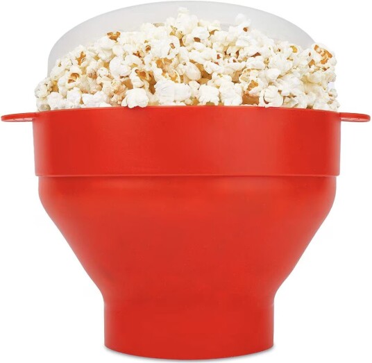 Pro Popcorn Maker Skål Lag i mikrobølgeovnen Rød Pro Popcorn Maker Skål Lag i mikrobølgeovnen Rød