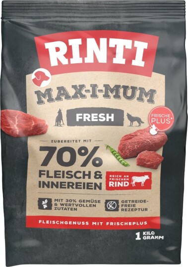Rinti tørrfôr Max i mum Storfekjøtt 7 x 1 kg Rinti tørrfôr Max i mum Storfekjøtt 7 x 1 kg
