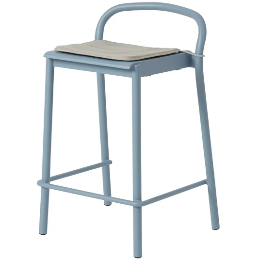 Muuto Linear Steel Sittepute til barkrakk Light Grey Muuto Linear Steel Sittepute til barkrakk Light Grey