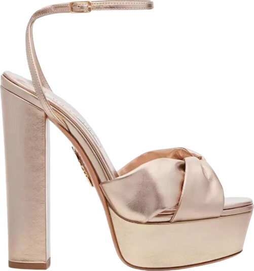 Aquazzura, Dame, Sko, Gul, 40 EU,