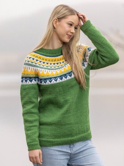 Viking Garn 2508 5 Pibbar Genser