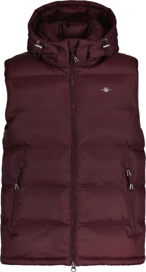 Gant Active Cloud Vest Burgundy M