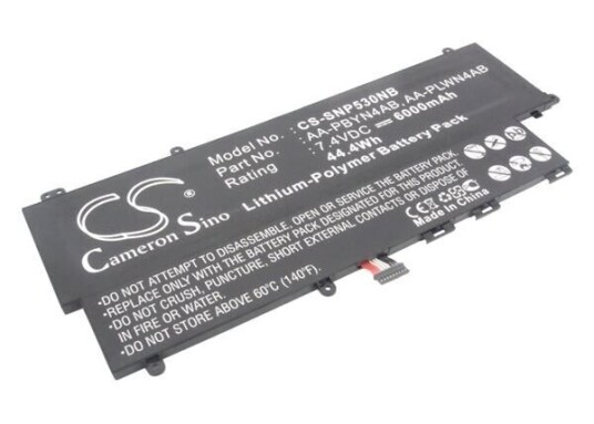Samsung NP530U3C-J01 batteri (6000 mAh 7.4 V, Sort) Samsung NP530U3C-J01 batteri (6000 mAh 7.4 V, Sort)